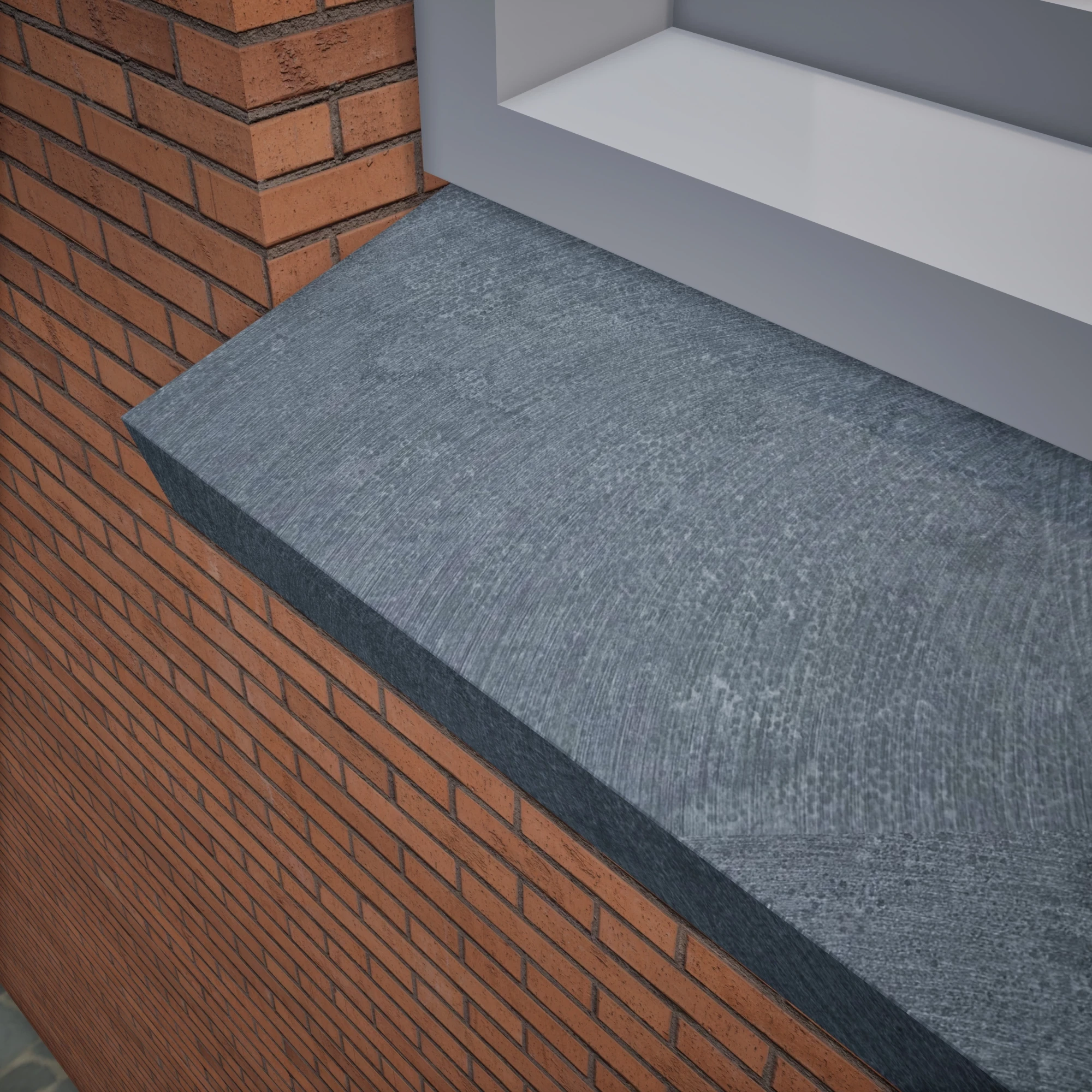 natuursteenshop Raamdorpel Hardsteen blauwgrijs 210 x 30 (135)