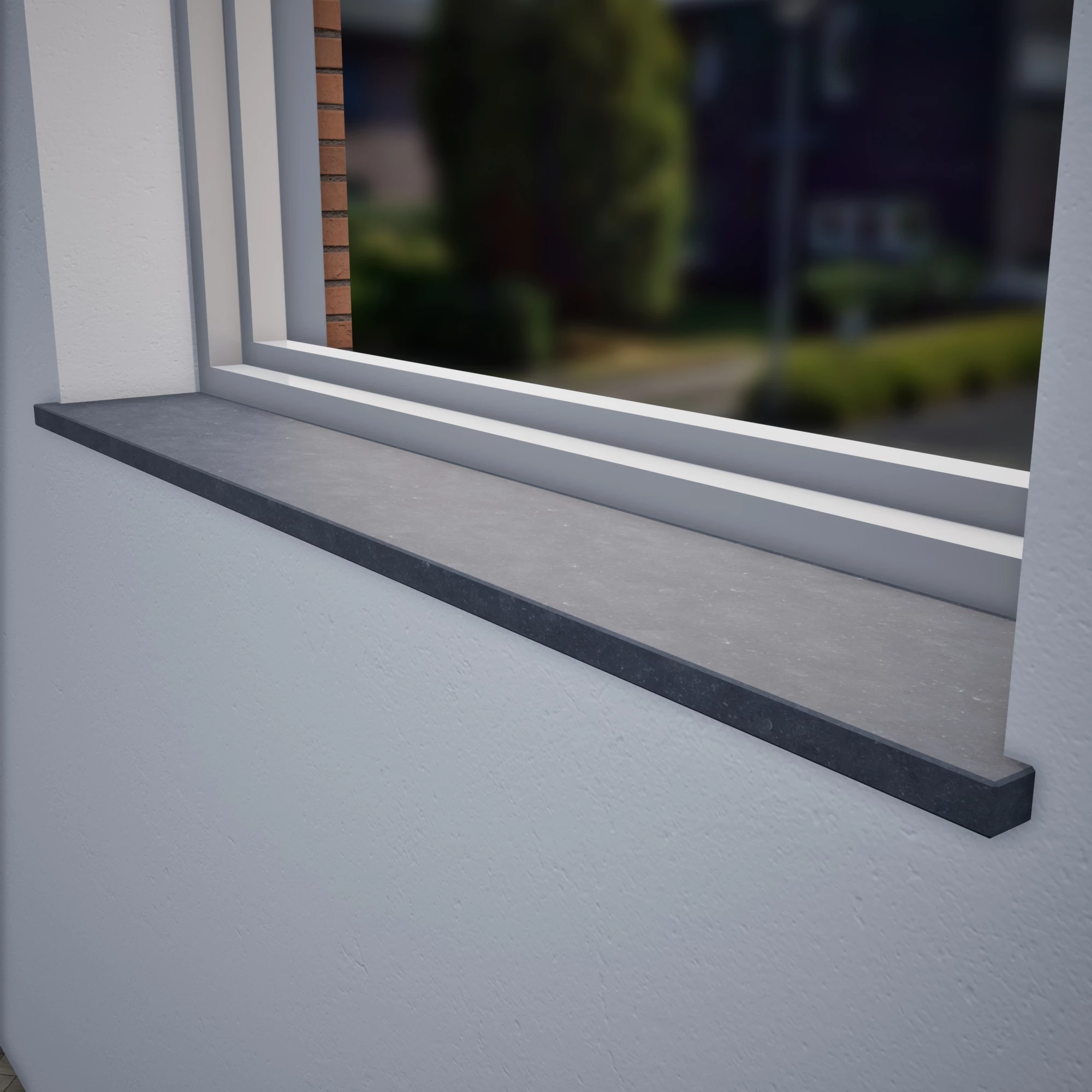 natuursteenshop Vensterbank Belgisch Hardsteen licht gezoet  (4)