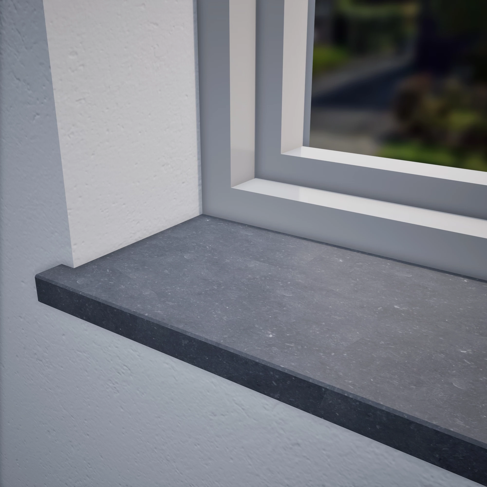 natuursteenshop Vensterbank Belgisch Hardsteen licht gezoet  (4)