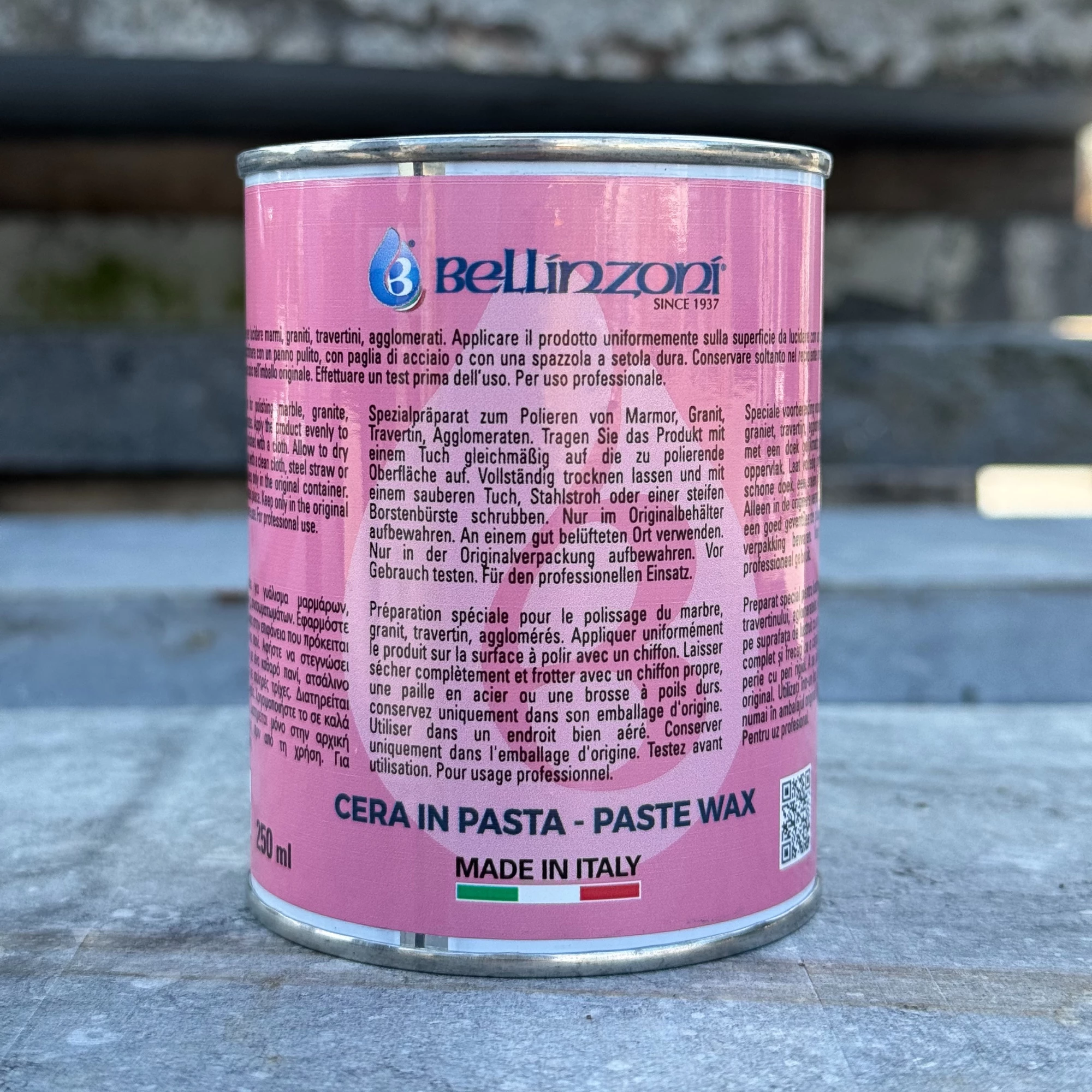 bellinzoni Bellinzoni was transparant - 250 ml (40)