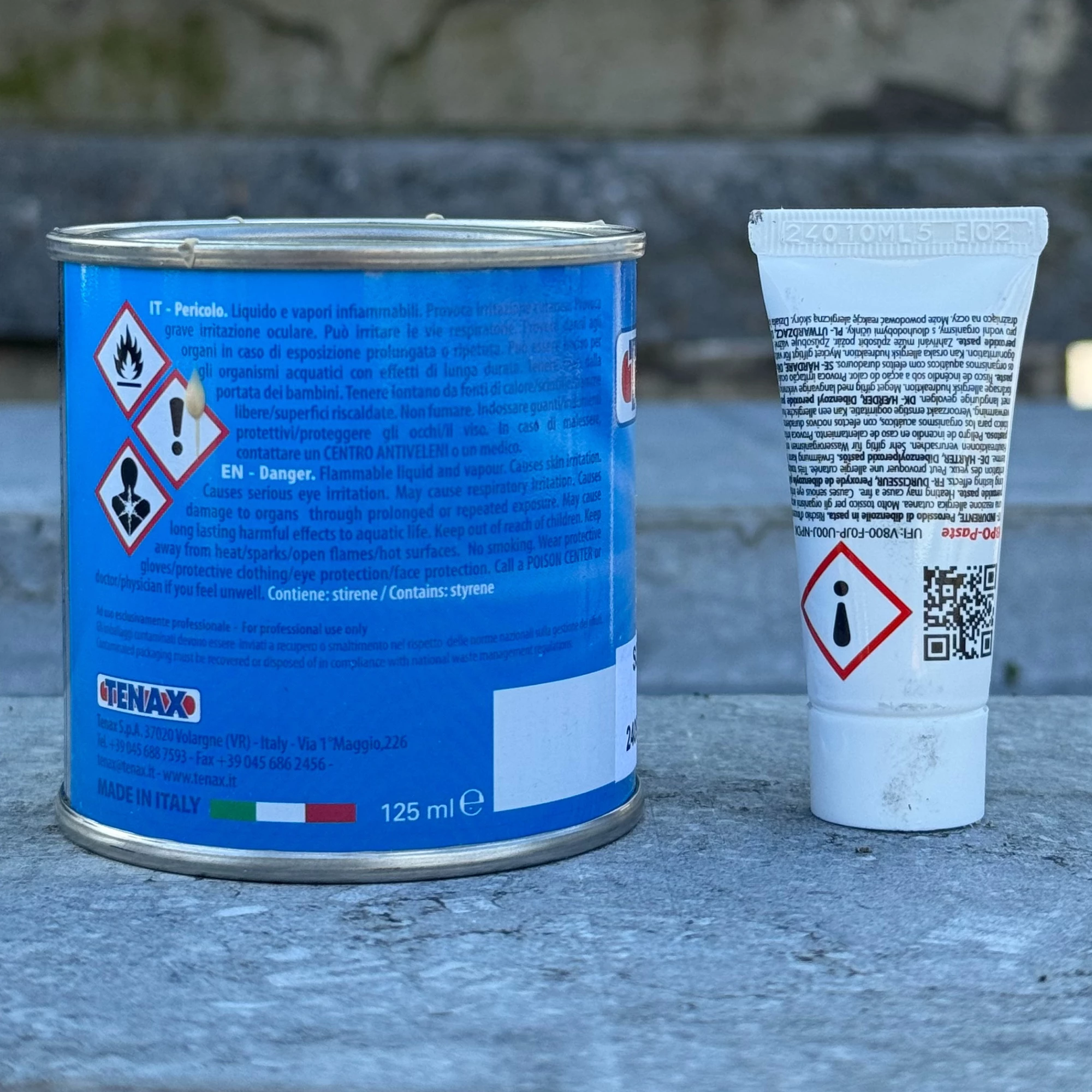 tenax Tenax Solido Bianco/Wit 2 componenten steenlijm - 125 ml (42)