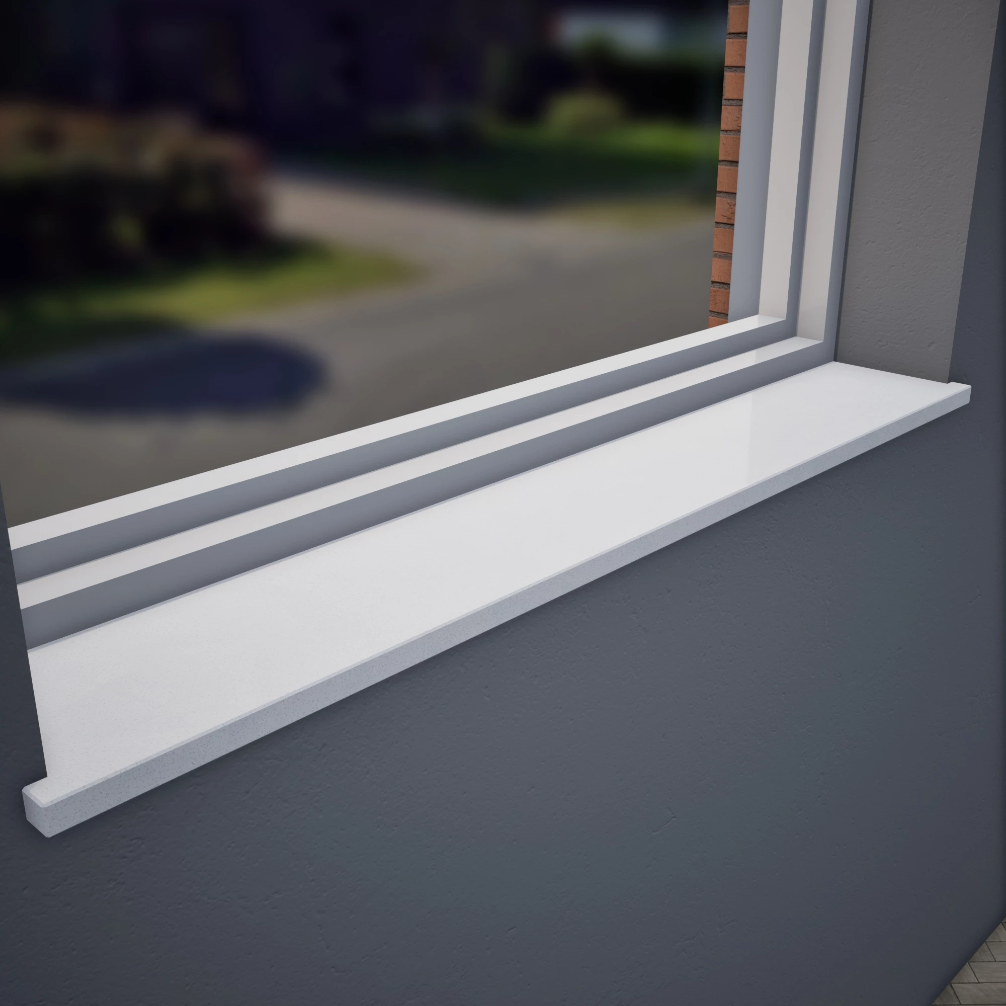 natuursteenshop Vensterbank Marmercomposiet Bianco C  (7)