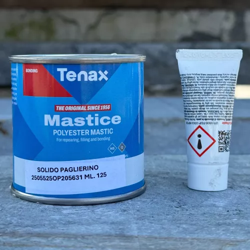 Tenax Solido Paglierino/Beige 2 componenten steenlijm - 125 ml