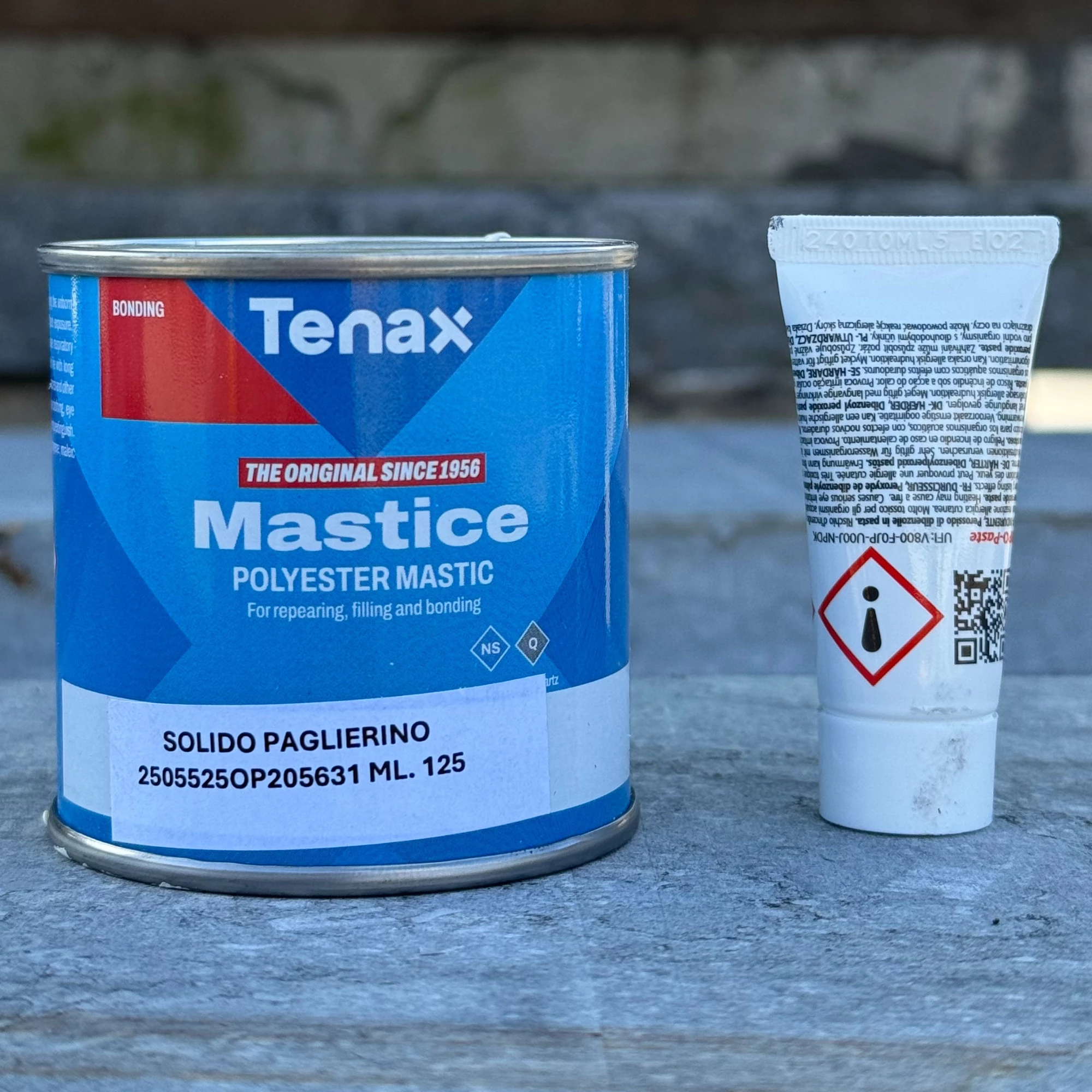 tenax Tenax Solido Paglierino/Beige 2 componenten steenlijm - 125 ml (76)